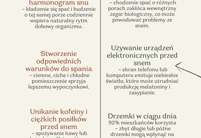 Oto 4 dobre i 4 złe nawyki wpływające na jakość snu